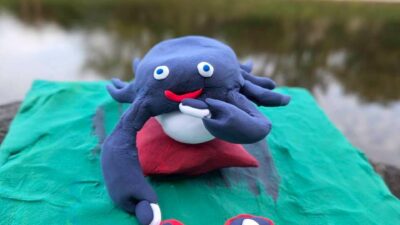 旅ねんど「スベスベアカフクガニ」